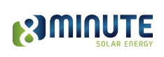 8minute Solar Energy logo