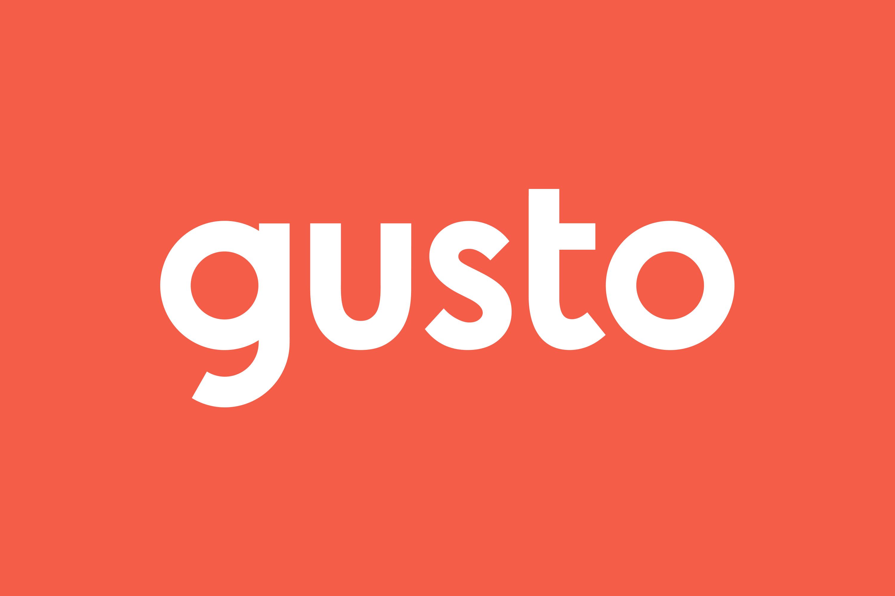 Gusto Logo for active job listings