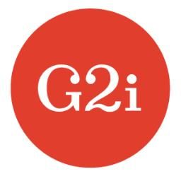 G2i Logo for active job listings