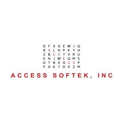 Access Softek Logo for active job listings