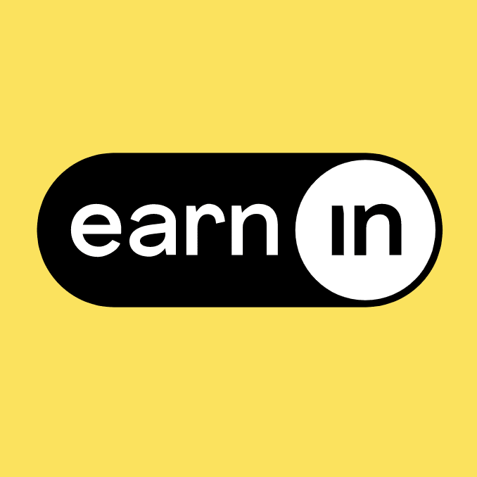 Earnin Logo for active job listings